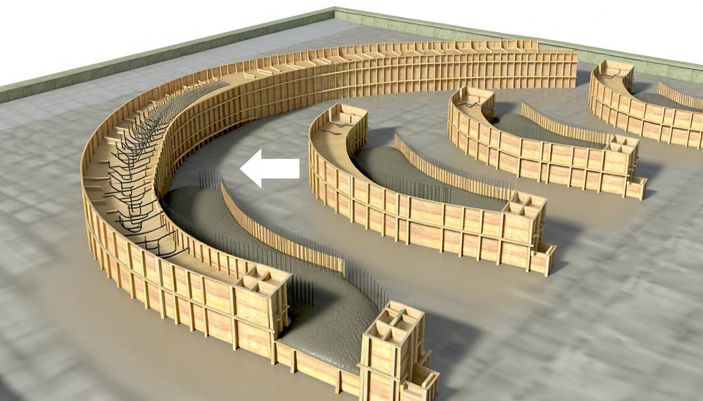 circular concrete structure construction