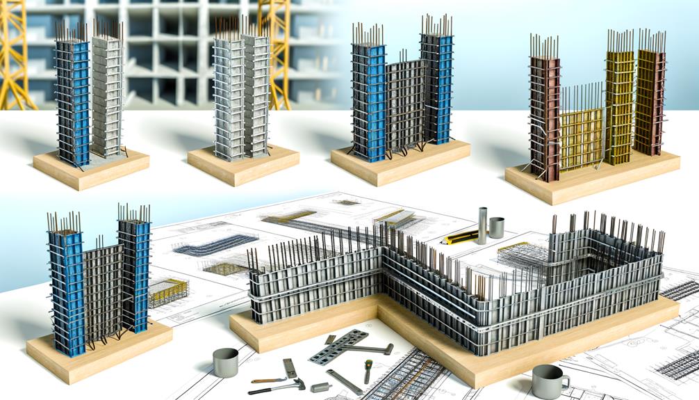 column construction formwork methods