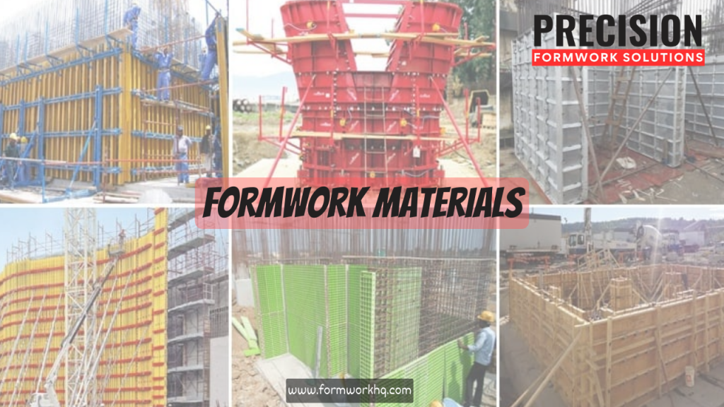 formwork materials